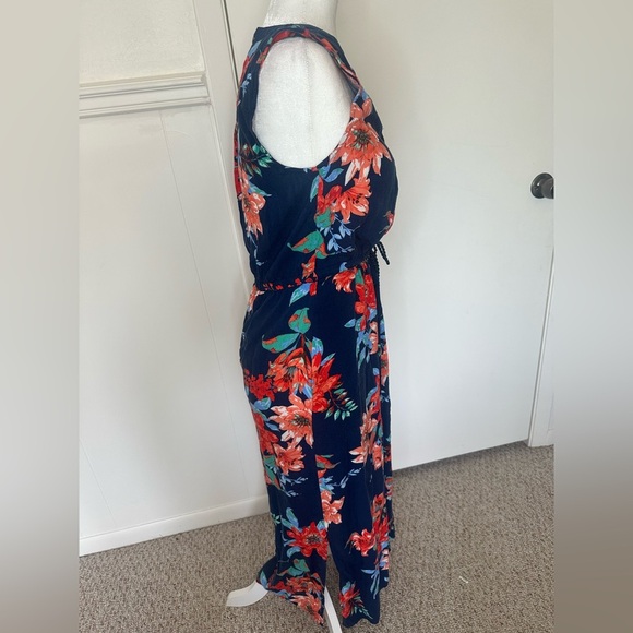 Talbots Floral V-Neck Maxi Dress size 8 - Picture 6 of 11